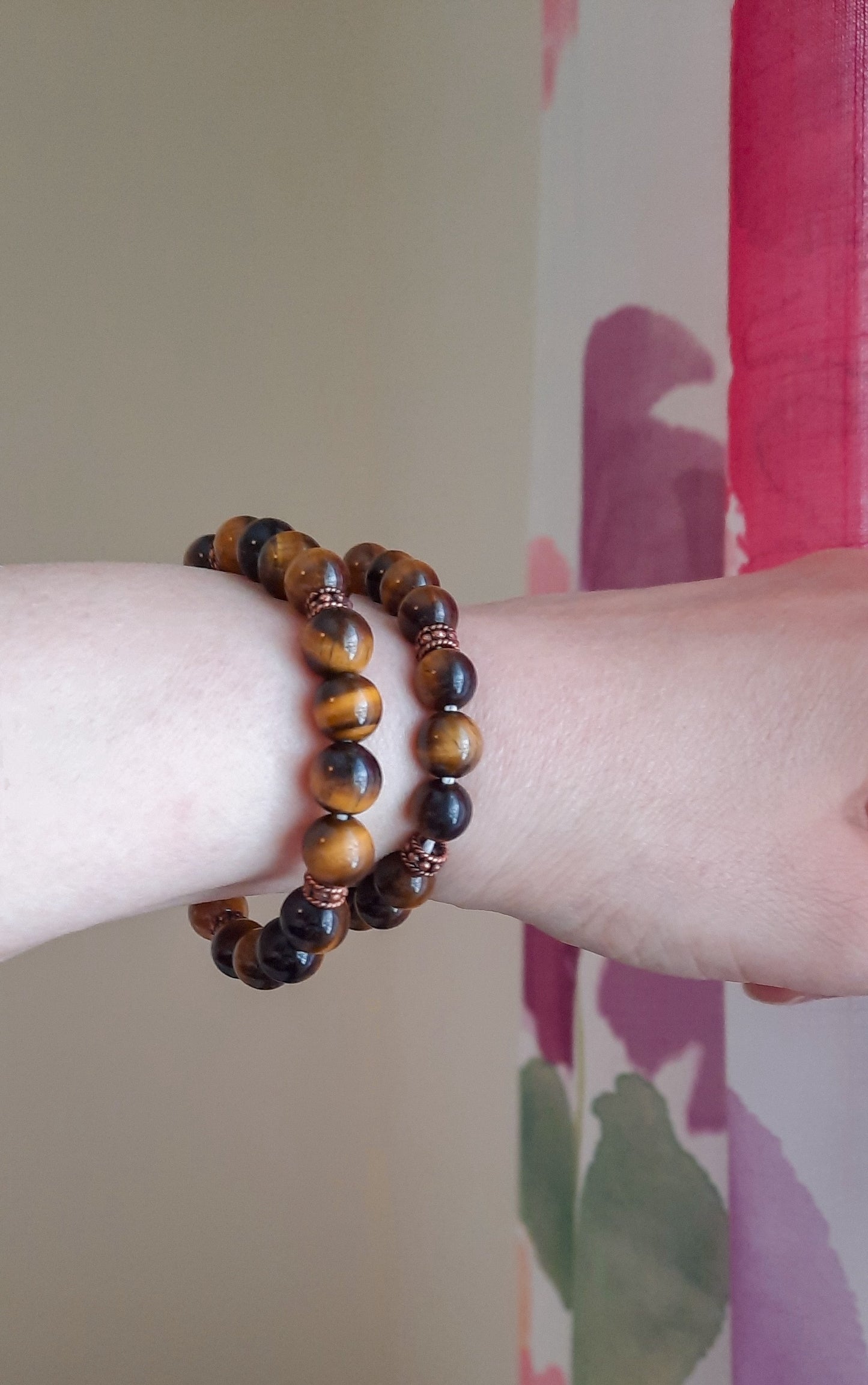 Stretchy tiger eye bracelet