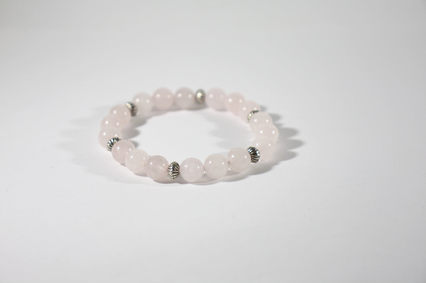 Rose Quartz strechy bracelet