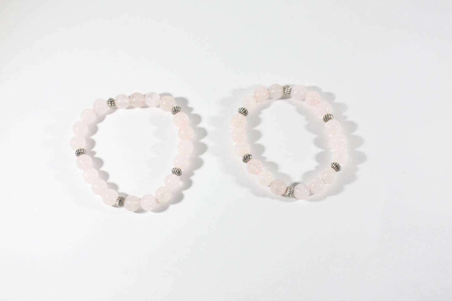 Rose Quartz strechy bracelet