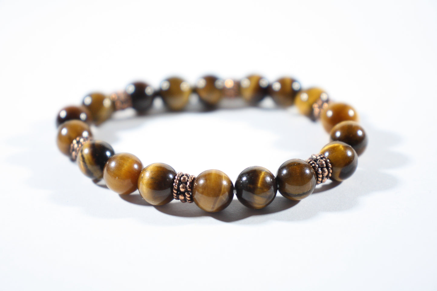 Stretchy tiger eye bracelet